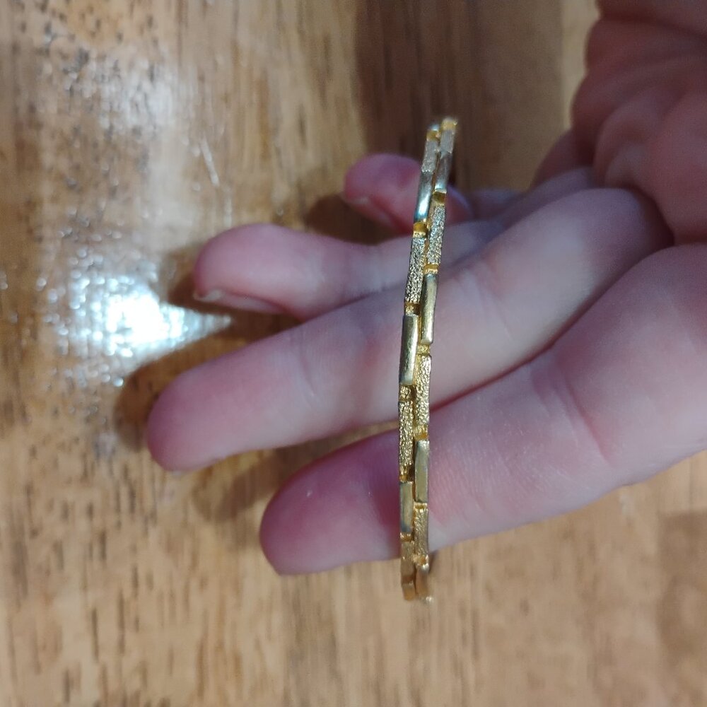 Vintage Trifari bangle bracelet
